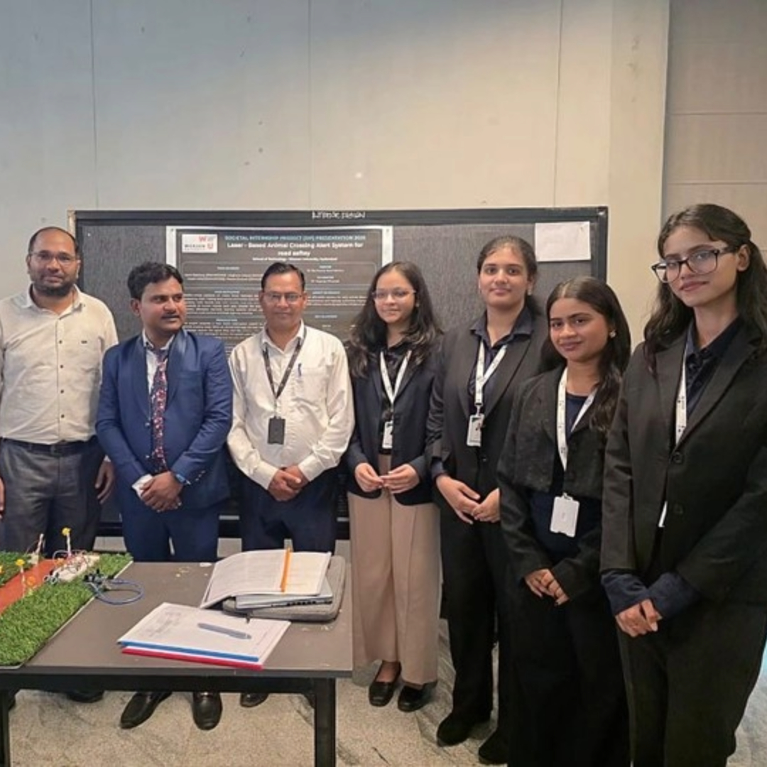 Woxsen Students Develop Animal Crossing Alert System for Road Safety